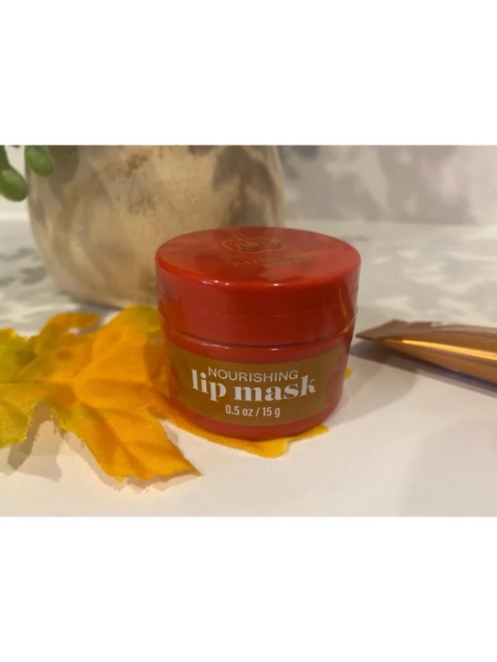 “Caramel Apple” Bath & Body Works New 3-Pc Lip Care Set
